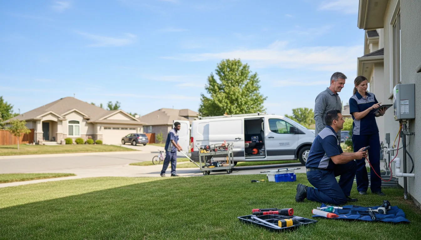 Tankless water heater service in Yermo, CA